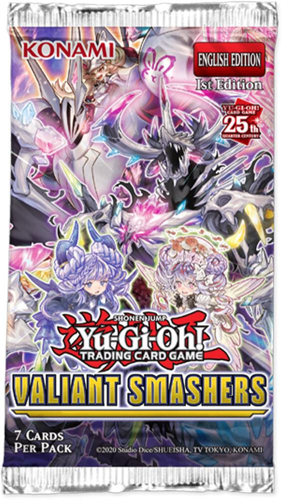 Yu-Gi-Oh! Valiant Smashers Booster Pack – 1st Edition