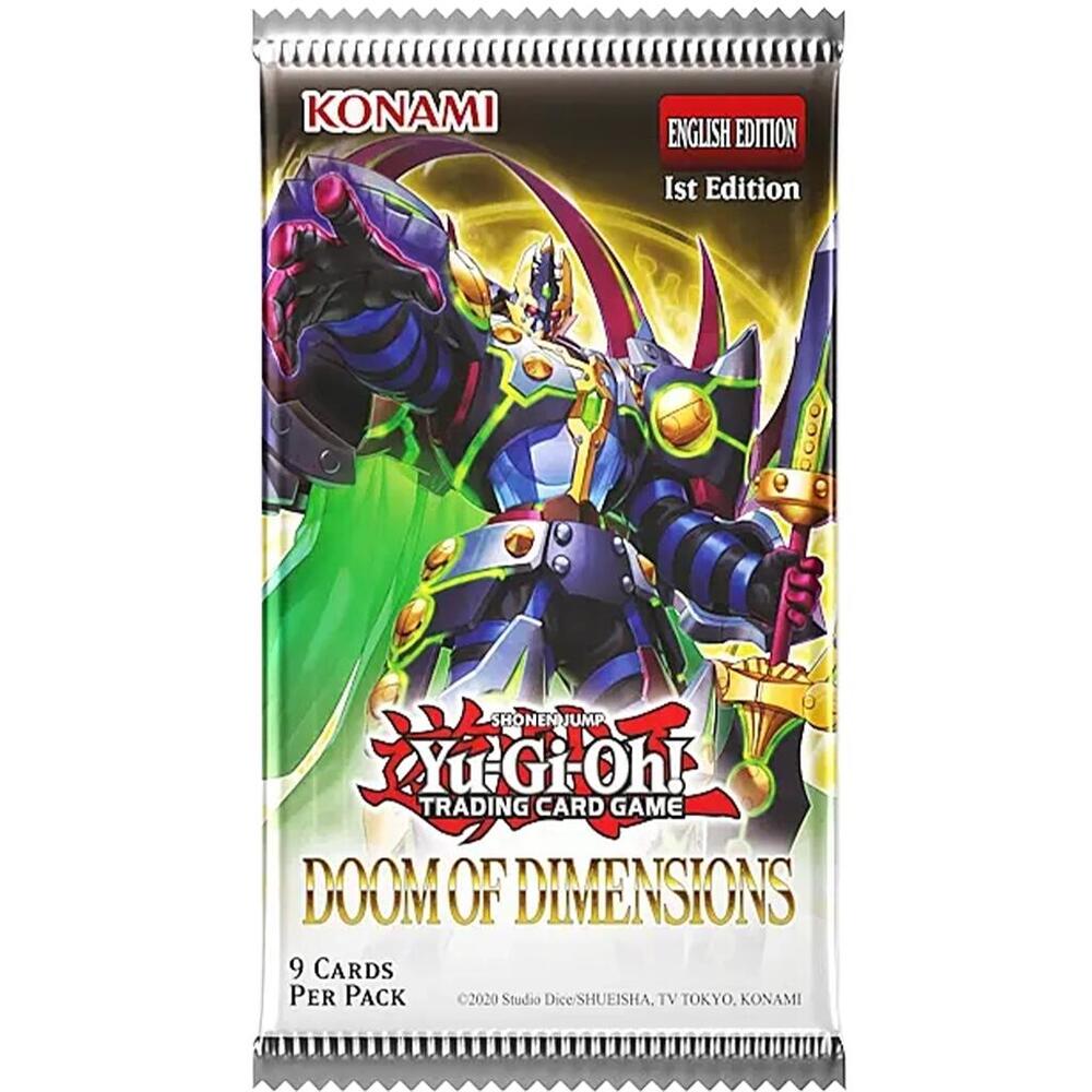 Yu-Gi-Oh! Doom of Dimensions Booster Pack – 1st Edition