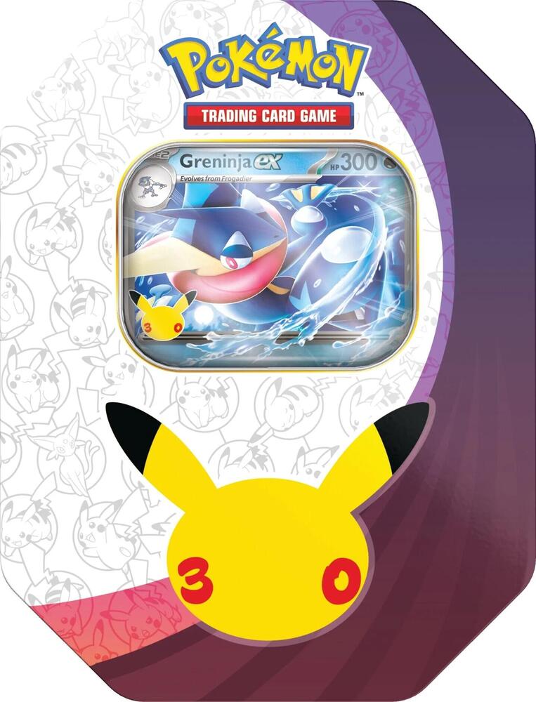 30th Celebration ex Tin [Greninja ex] International Version ME 30th Celebration