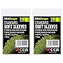 MintKeeper Standard Soft Card Sleeves – 200 Sleeves (2 x 100)