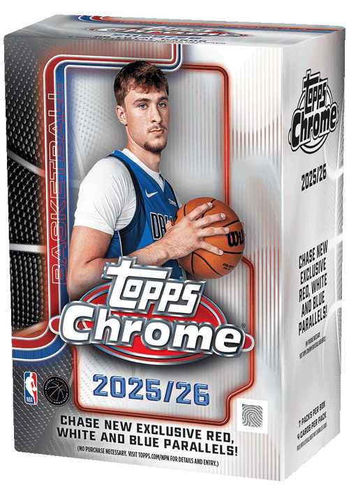 2025-26 Topps Chrome Basketball Value Box official product image