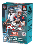 2025 Topps Chrome Football Value Box official product image
