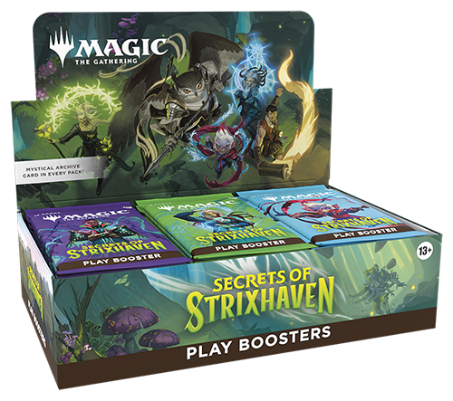 Magic: The Gathering Secrets of Strixhaven Play Booster Display (30 Packs) sealed product