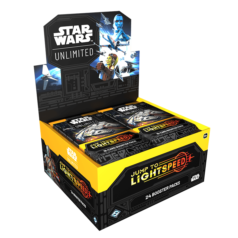 Star Wars: Unlimited Jump to Lightspeed Booster Display (24 Packs) sealed product
