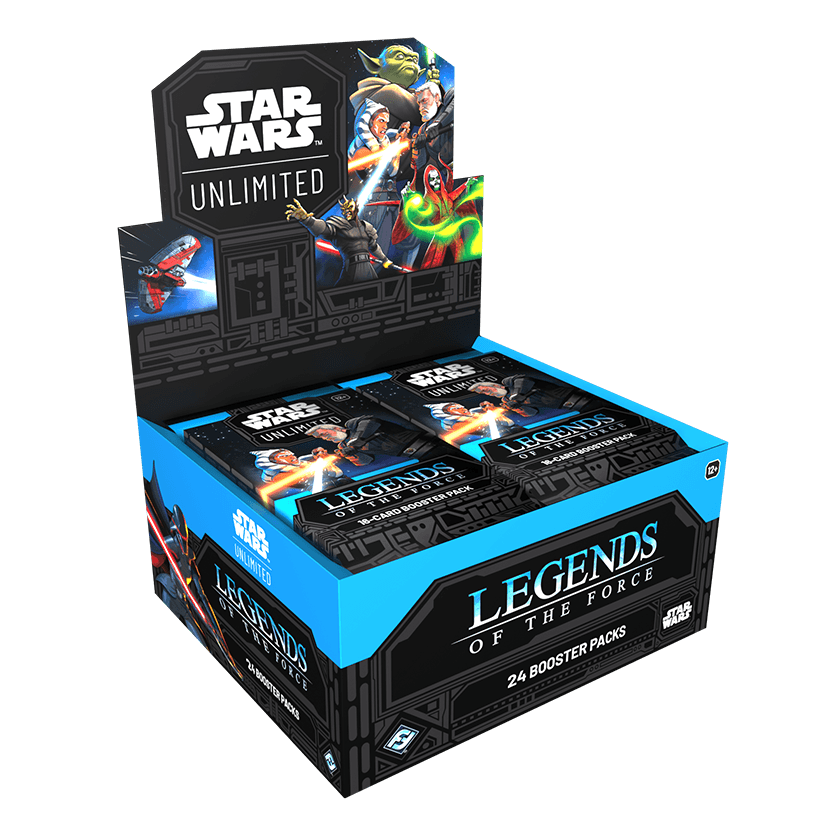 Star Wars: Unlimited Legends of the Force Booster Display (24 Packs) sealed product
