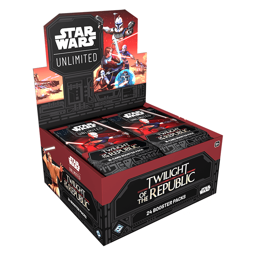 Star Wars: Unlimited Twilight of the Republic Booster Display (24 Packs) sealed product