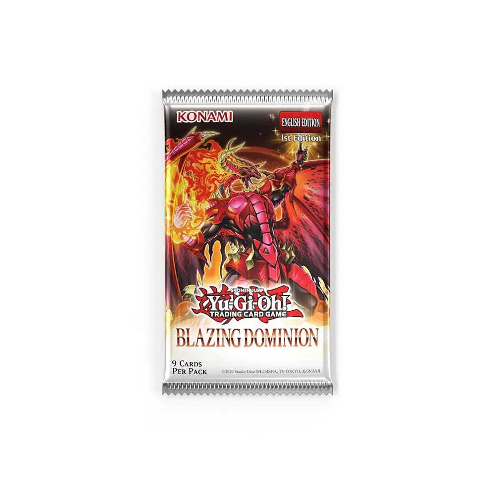 Yu-Gi-Oh! Blazing Dominion Booster Pack sealed product