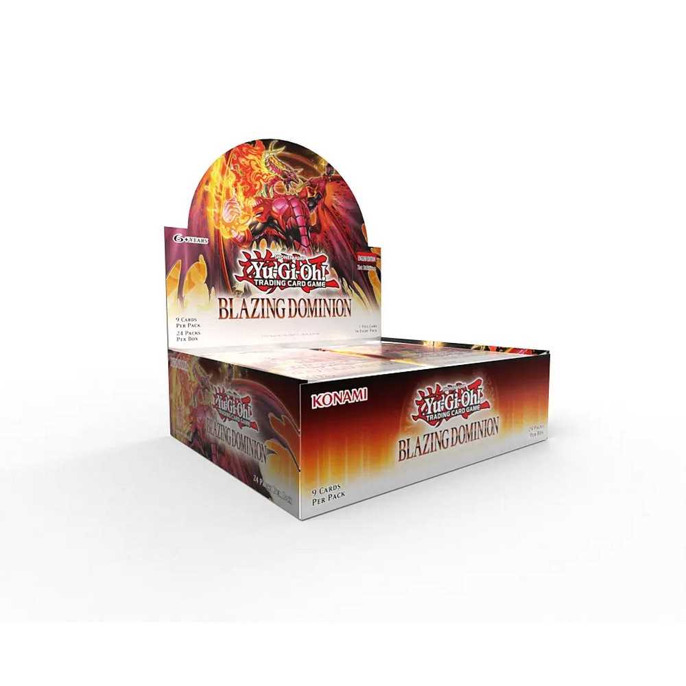 Yu-Gi-Oh! Blazing Dominion Booster Display (24 Packs) sealed product