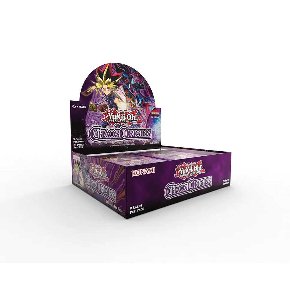 Yu-Gi-Oh! Chaos Origins Booster Display (24 Packs) sealed product