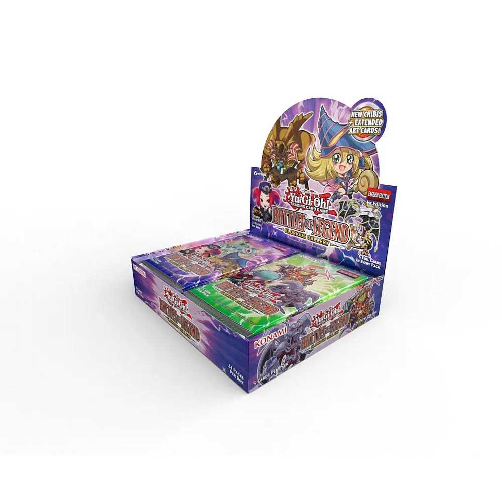 Yu-Gi-Oh! Battles of Legend: Glorious Gallery Booster Display (24 Packs) sealed product