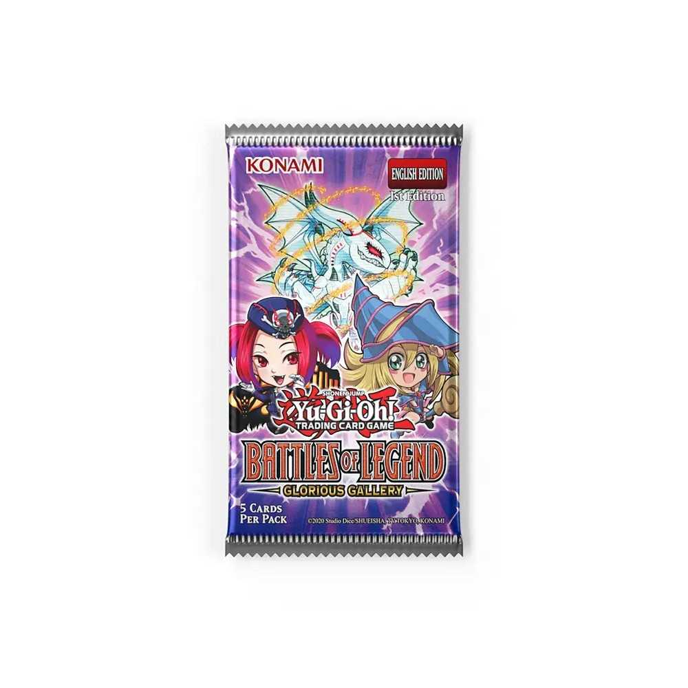 Yu-Gi-Oh! Battles of Legend: Glorious Gallery Booster Pack sealed product