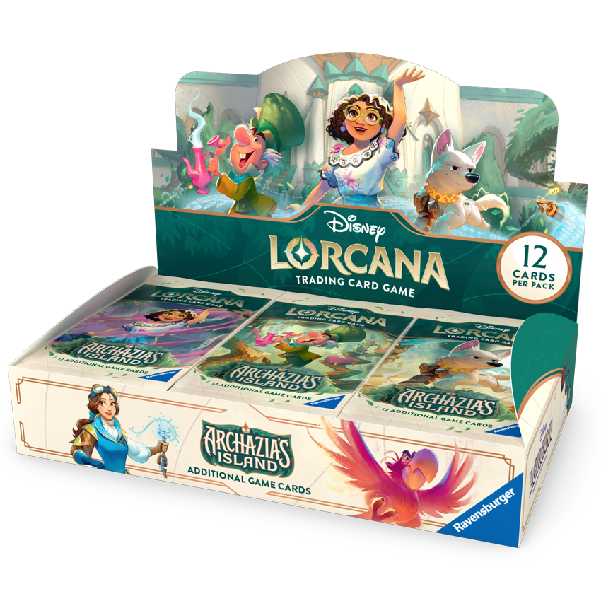 Disney Lorcana Archazia's Island Booster Display (24 Packs) sealed product