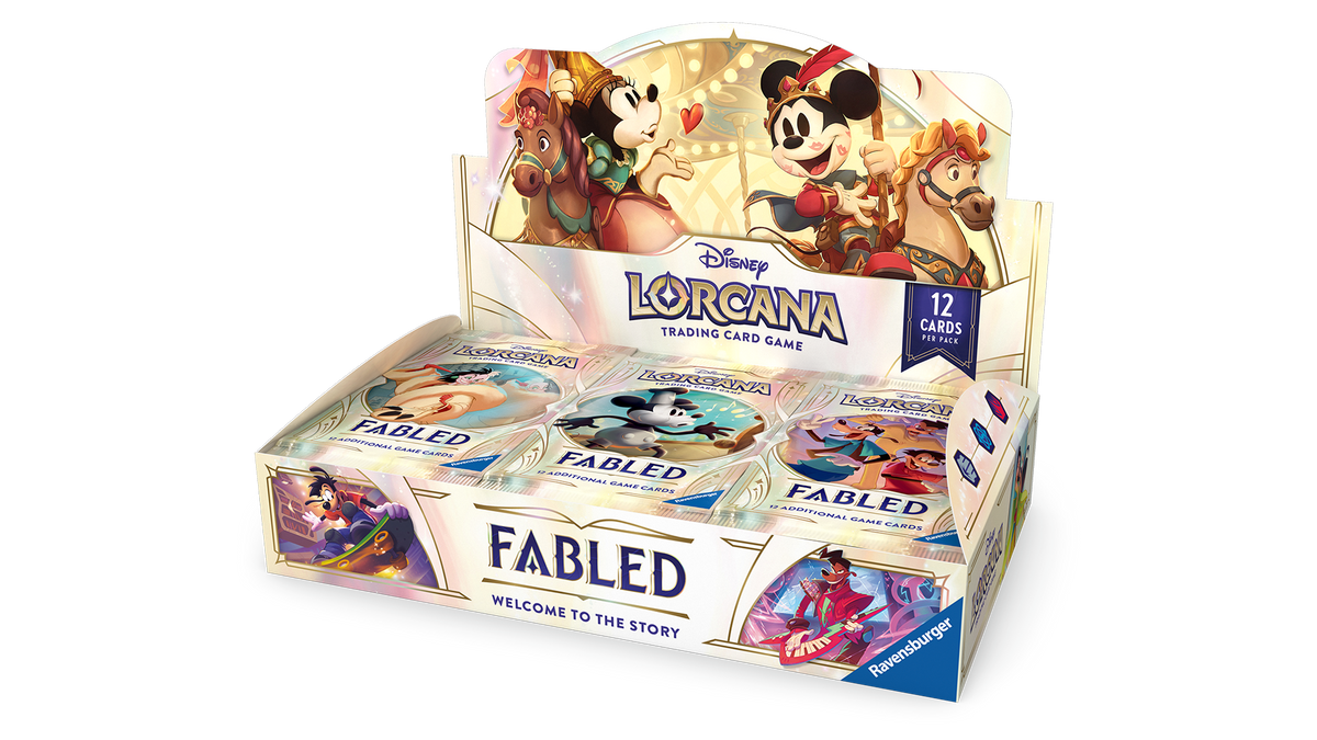 Disney Lorcana Fabled Booster Display (24 Packs) sealed product
