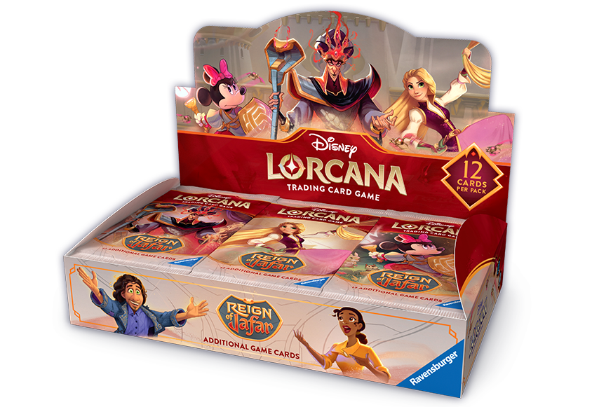 Disney Lorcana Reign of Jafar Booster Display (24 Packs) sealed product