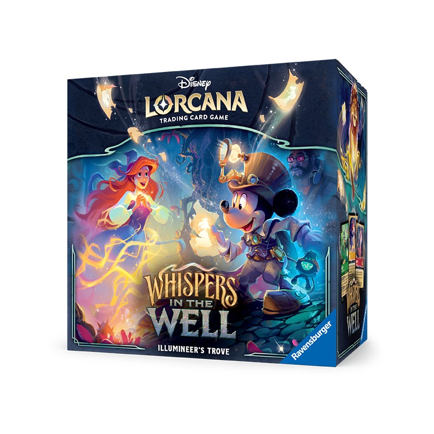 Disney Lorcana Whispers in the Well Illumineer's Trove sealed product