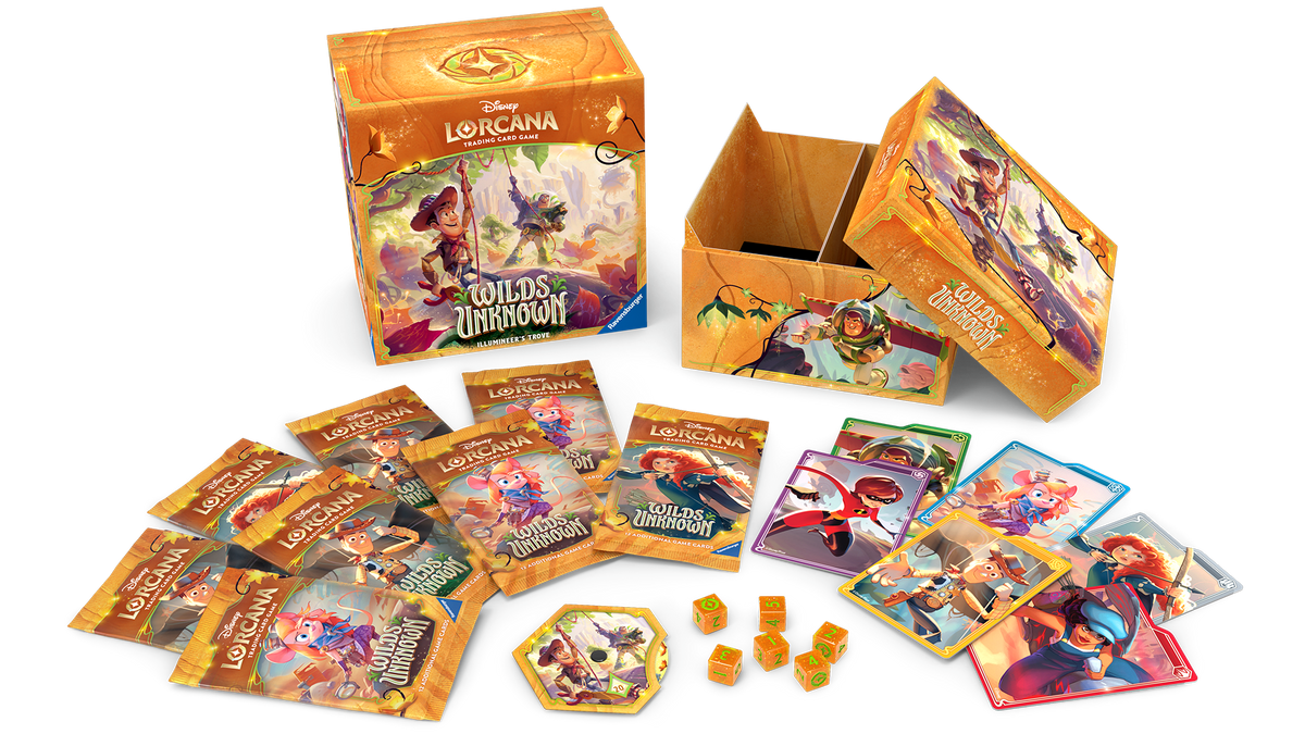 Disney Lorcana Wilds Unknown Illumineer's Trove sealed product