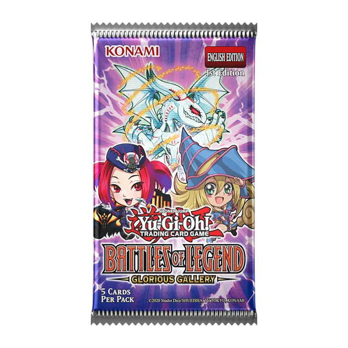 Yu-Gi-Oh! Battles of Legend: Glorious Gallery Booster Pack
