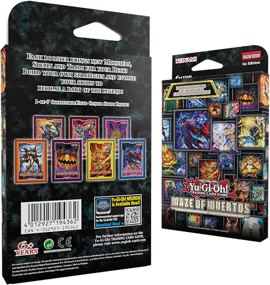 Yu-Gi-Oh! Maze of Muertos 3-Pack Tuckbox (Booster Packs)