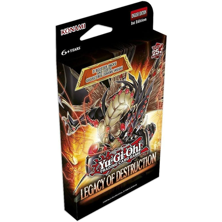 Yu-Gi-Oh! Legacy of Destruction 3-Pack Tuckbox (Booster Packs)