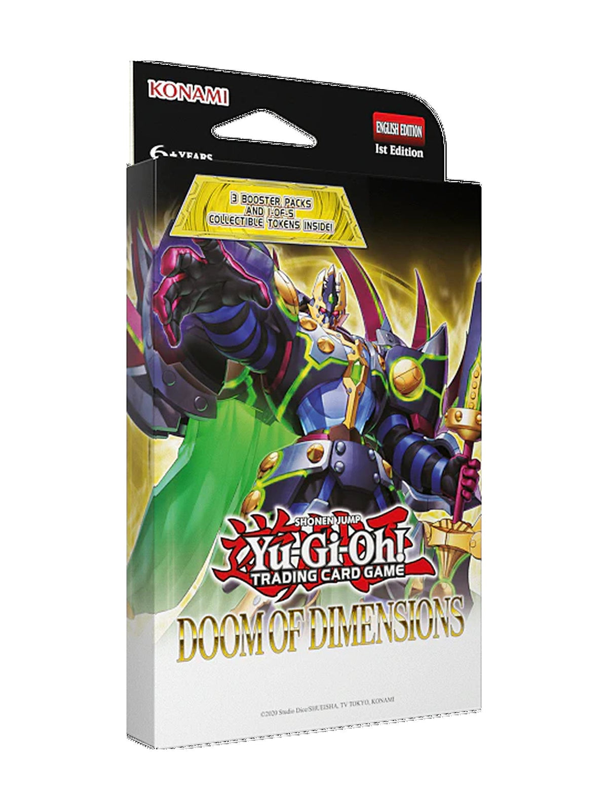 Yu-Gi-Oh! Doom of Dimensions 3-Pack Tuckbox (Booster Packs)